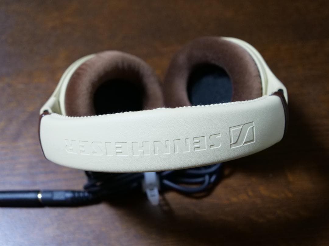 ゼンハイザーHD598　通称プリン　ミニプラグ変換器付き　SENNHEISER