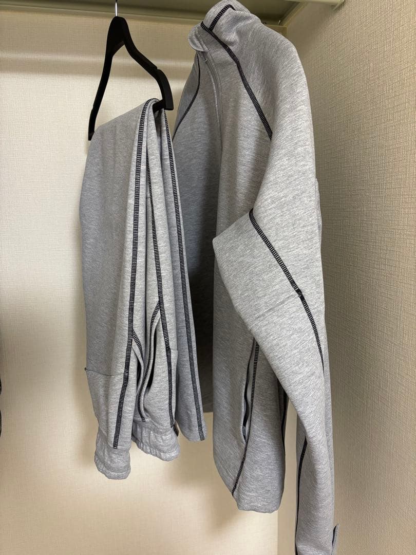 MARMOT CAPITAL STITCH SWEAT 上下セット IO着用