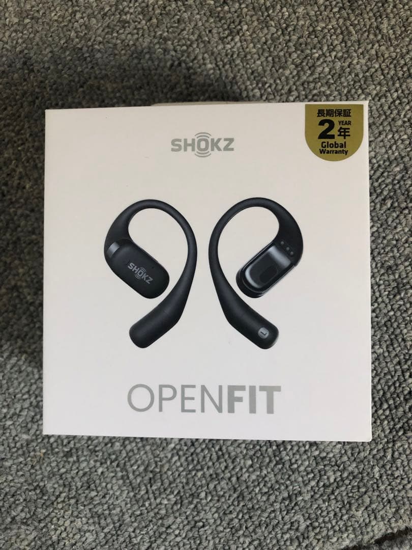 SHOKZ OPENFIT ブラック イヤフォン