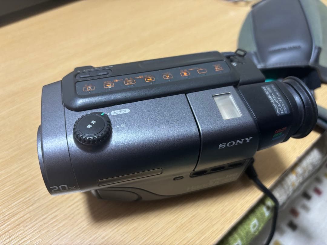 ★ダビングに最適！SonyCCD-TR11 8ミリビデオカメラ