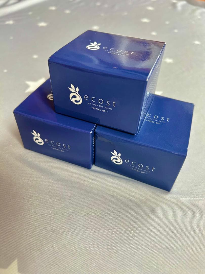 【新品】ecost エコスト エナジージェル　保湿ジェルⅡ-pw 50g 3個