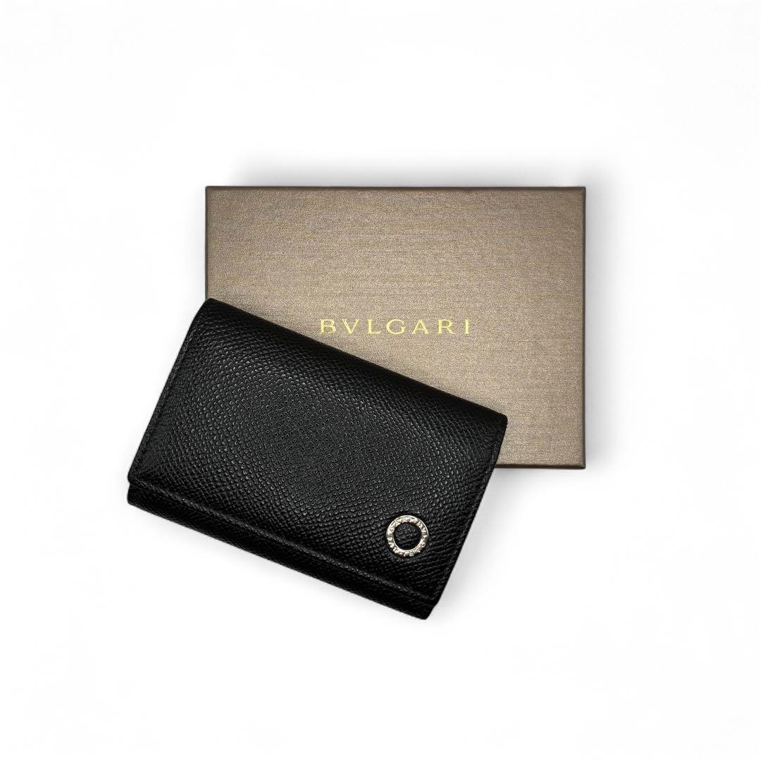 【最終価格】BVLGARI ブルガリ 6連キーケース レザーブラック