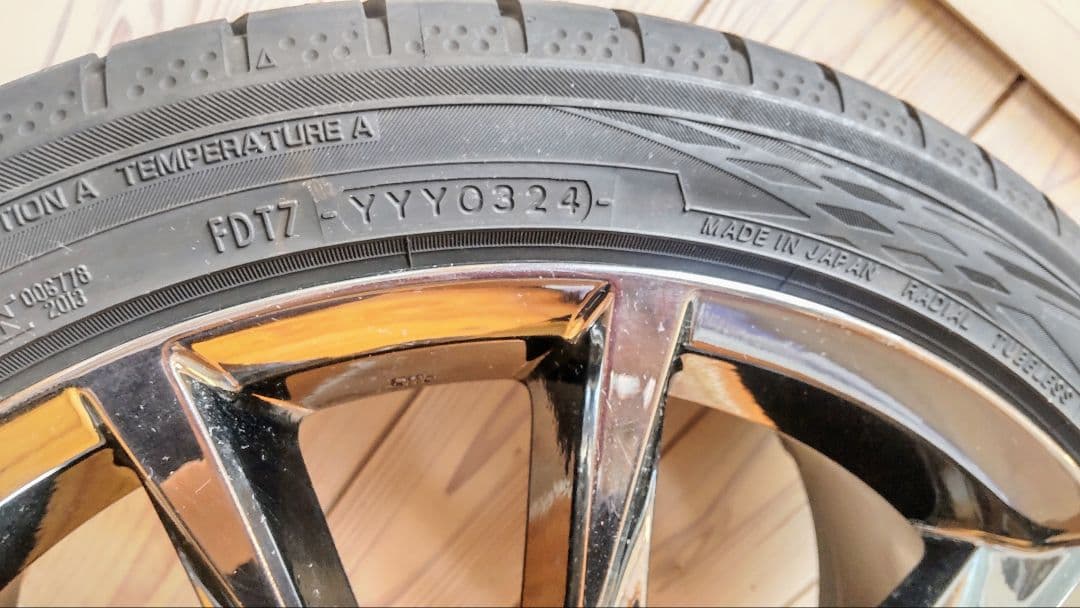 レクサス IS 300 F スポーツ 純正ホイール 225/40r18 フロント