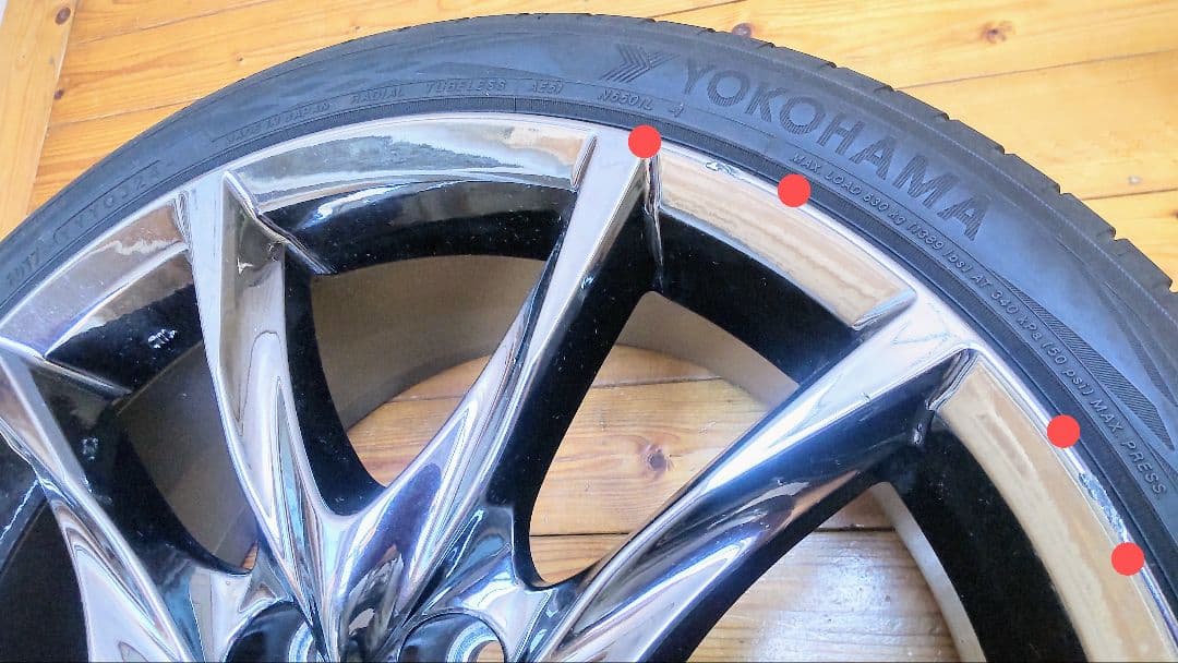 レクサス IS 300 F スポーツ 純正ホイール 225/40r18 フロント