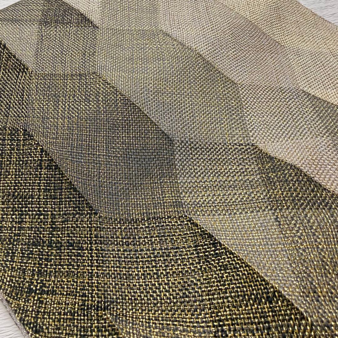 m-39ひなや工房 伊豆蔵明彦 唐組 袋帯 正絹 未使用極美品