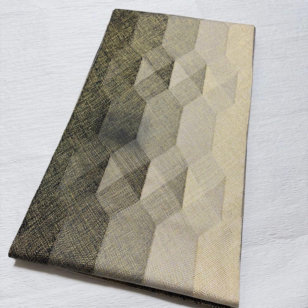 m-39ひなや工房 伊豆蔵明彦 唐組 袋帯 正絹 未使用極美品