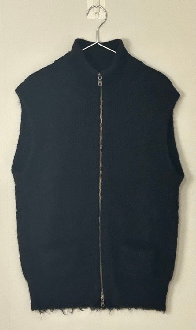 24aw MAATEE&SONS 2 畦起毛JIPVEST