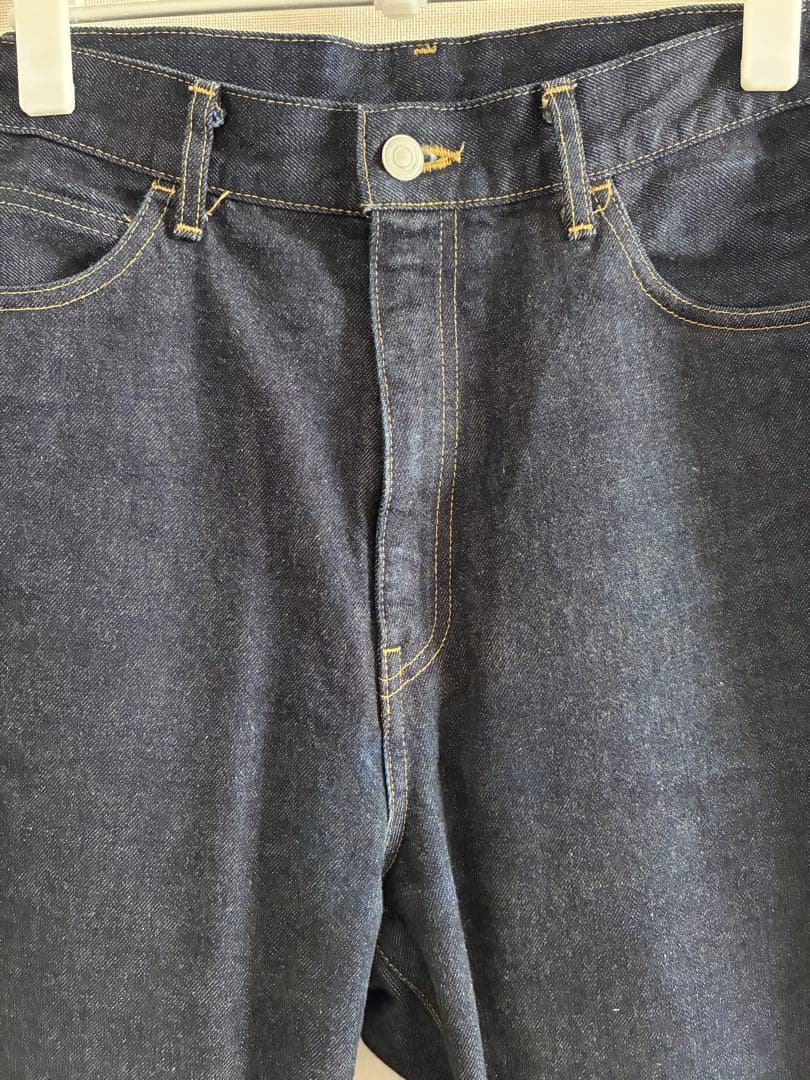 steven alan 13.5oz バギー テーパード デニムパンツ w32