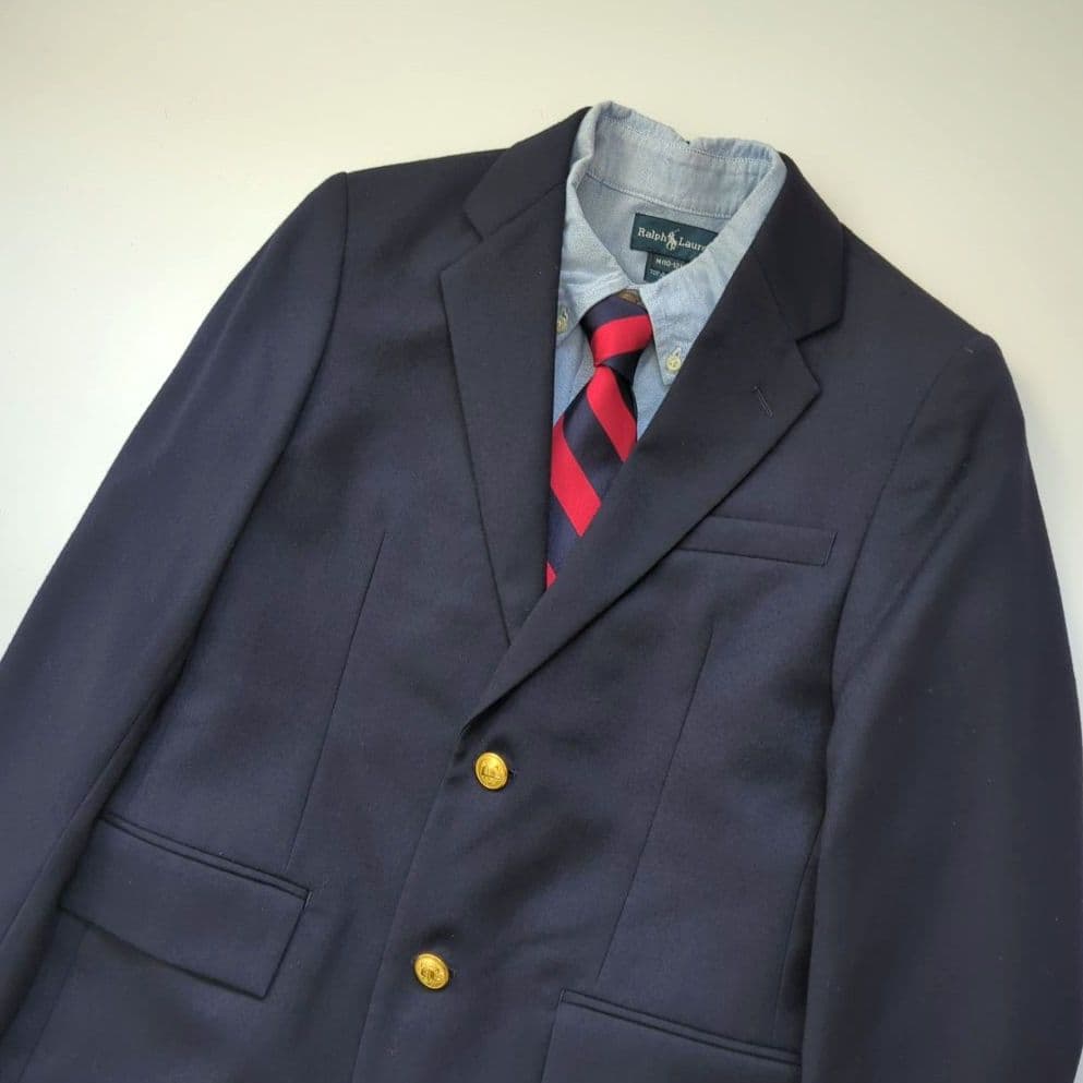 極美品✨近年モデル✨ビッグポニー刺繍 ラルフローレン キッズスーツ フォーマル