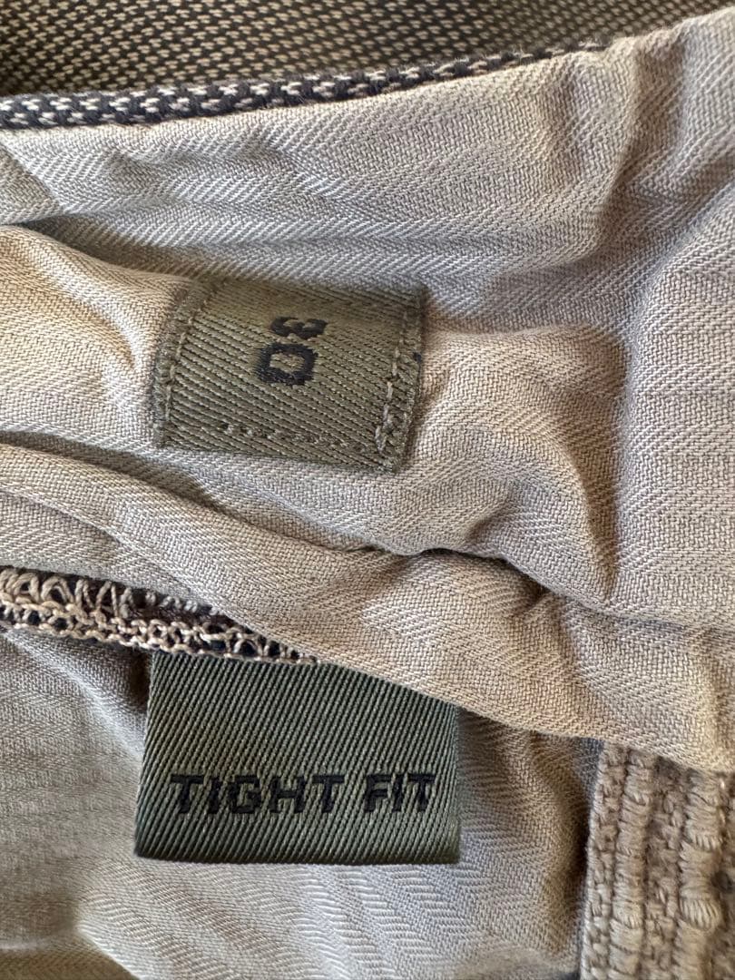 【新品未使用】INCOTEX ストレッチ コットンパンツ 30