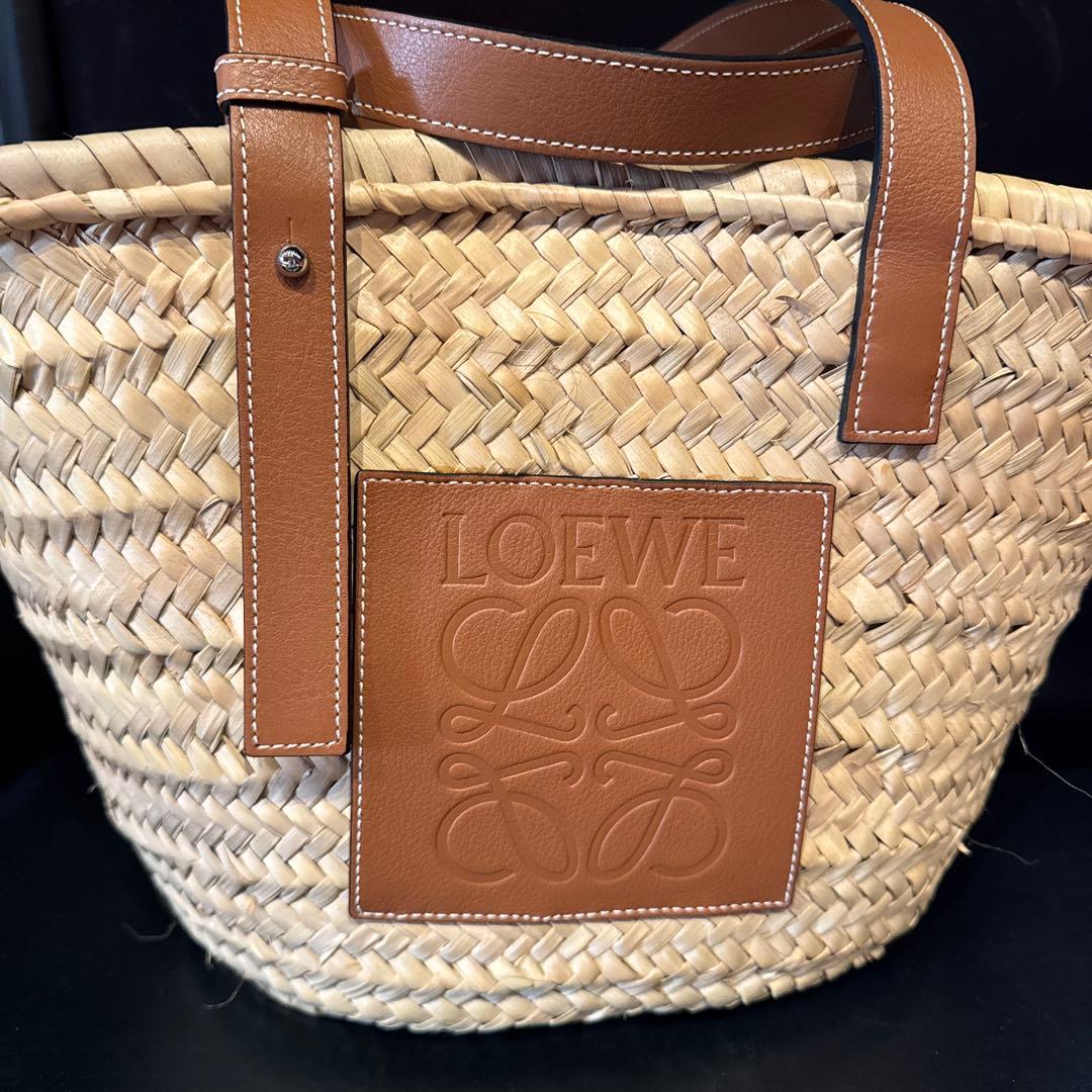 極美品　LOEWE かごバッグ 中サイズ　Mサイズ