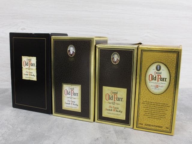 ▲未開栓/古酒 7本セット オールドパー12年Deluxe スコッチウイスキー
