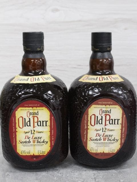 ▲未開栓/古酒 7本セット オールドパー12年Deluxe スコッチウイスキー