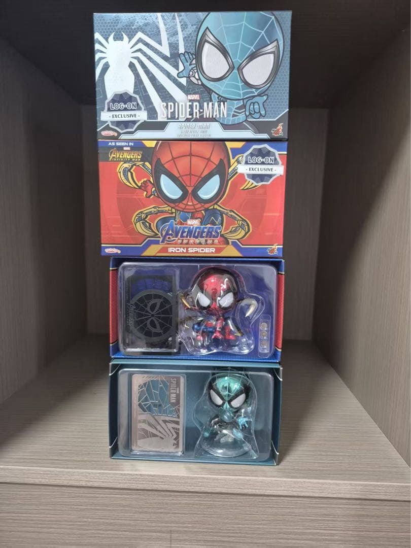ホットトイズ コスベイビー スパイダーマン log on限定