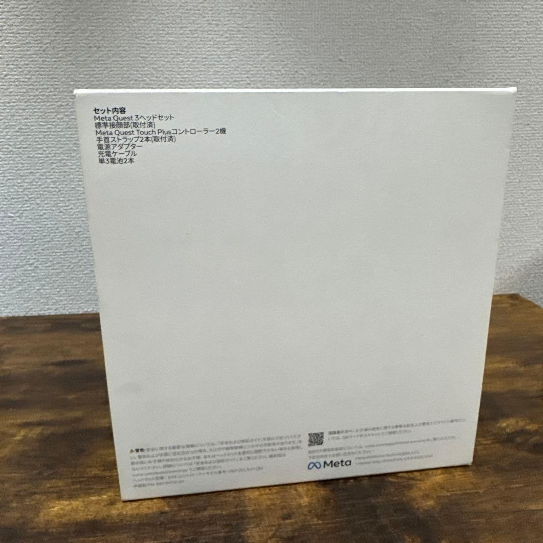 美品　 Quest 3　本体　512GB メタクエスト 3