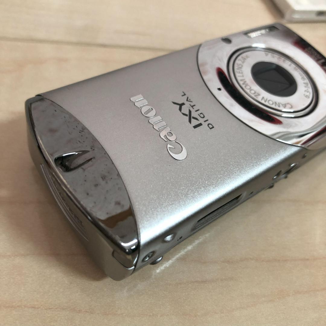 Canon キヤノン IXY DIGITAL L4　オリーブグレー