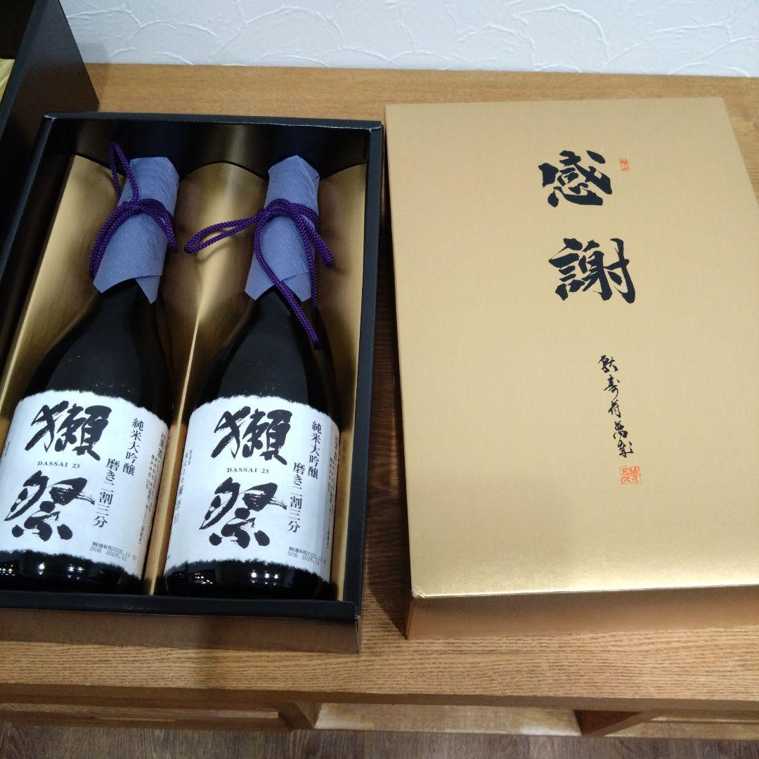 獺祭 純米大吟醸 磨き二割三分 DASSAI 720ml 2本池月1本梅錦1本
