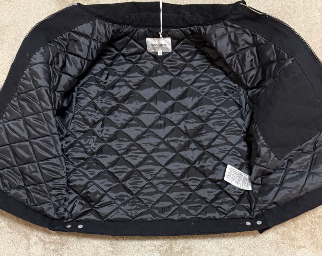 新品タグ付 カーハート WIP デトロイトジャケット XS 黒 国内正規品