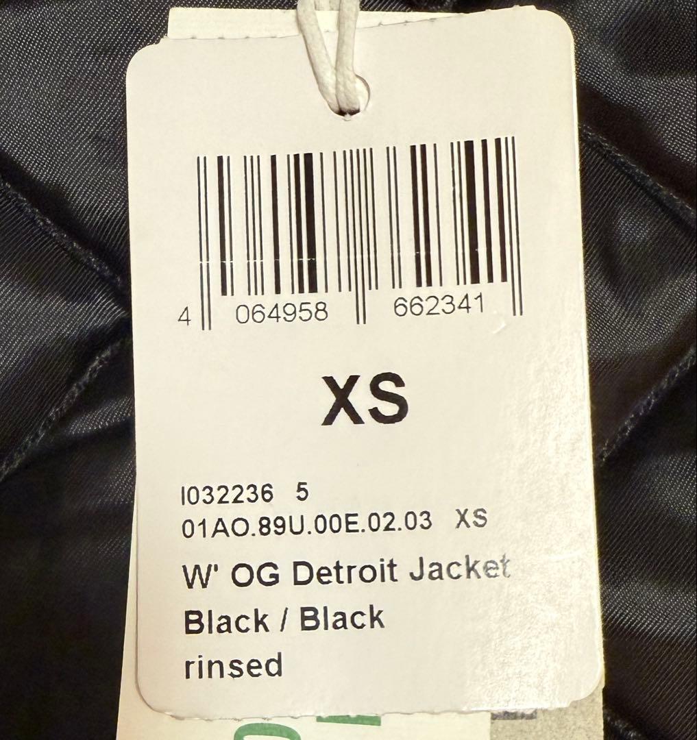 新品タグ付 カーハート WIP デトロイトジャケット XS 黒 国内正規品