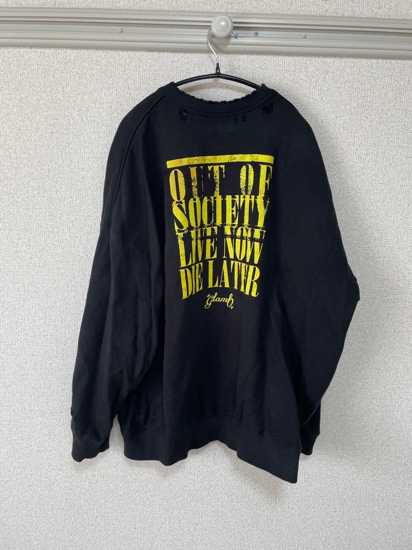 glamb/トレーナー スウェット Out of Society Sweat
