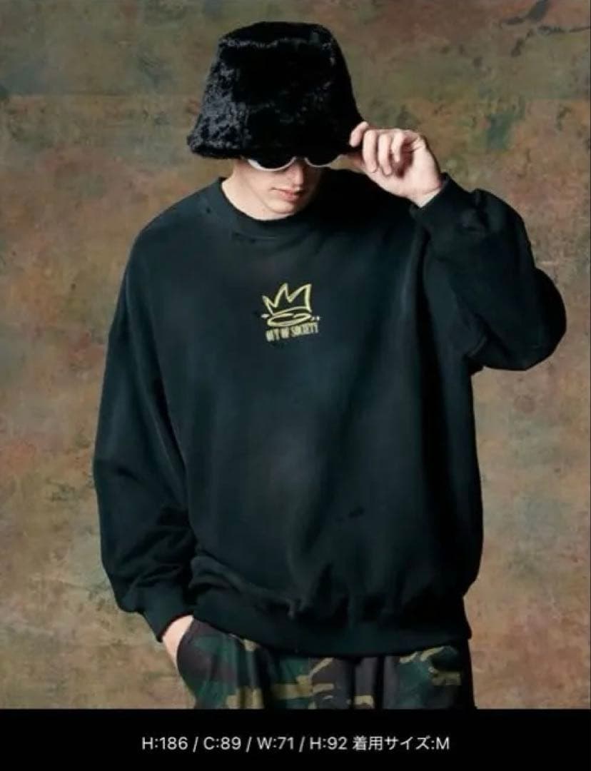 glamb/トレーナー スウェット Out of Society Sweat