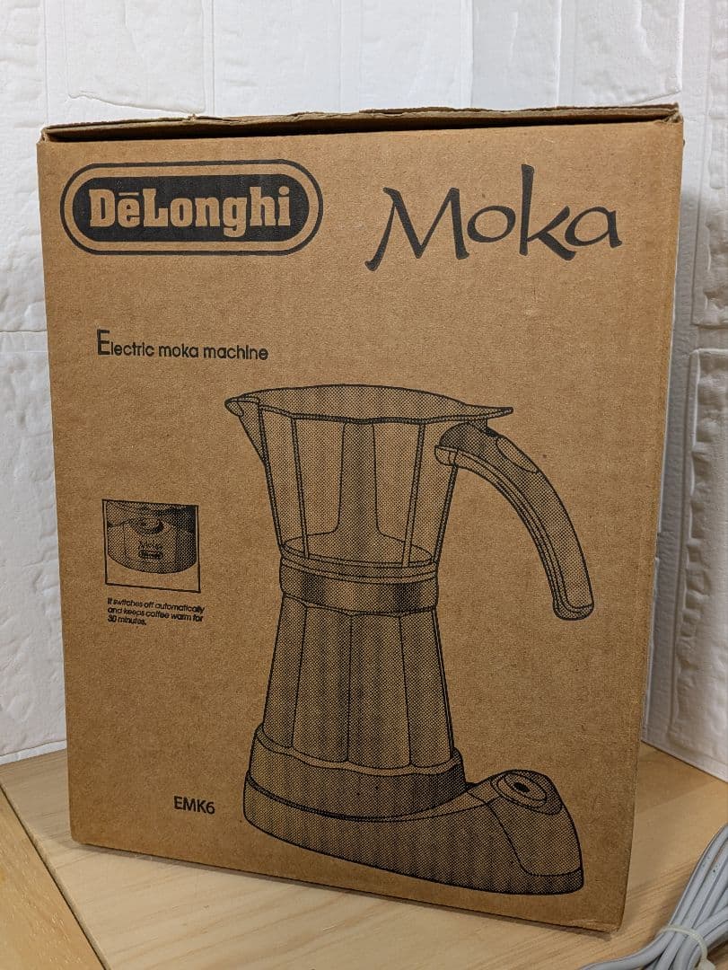 新品未使用 デロンギ エスプレッソ モカマシーン　EMK6 イタリア製
