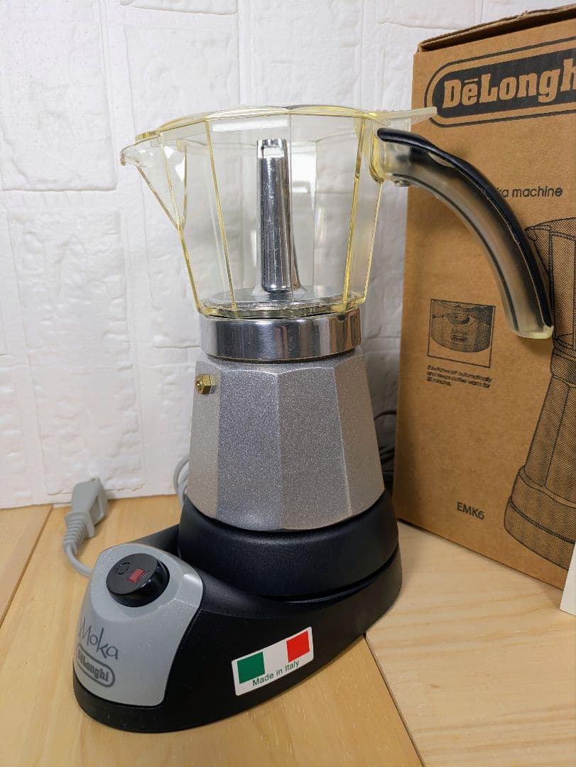 新品未使用 デロンギ エスプレッソ モカマシーン　EMK6 イタリア製