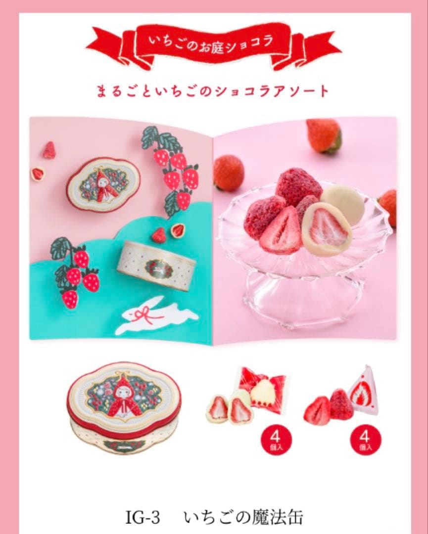 松風屋 マイネローレン いちごの日 おとぎばなし缶