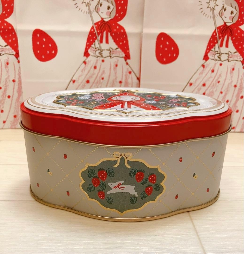松風屋 マイネローレン いちごの日 おとぎばなし缶