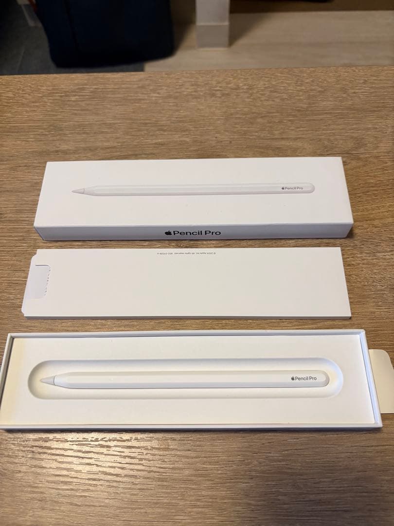 ほぼ未使用　箱付き保証あり　Apple Pencil Pro MX2D3ZA/A