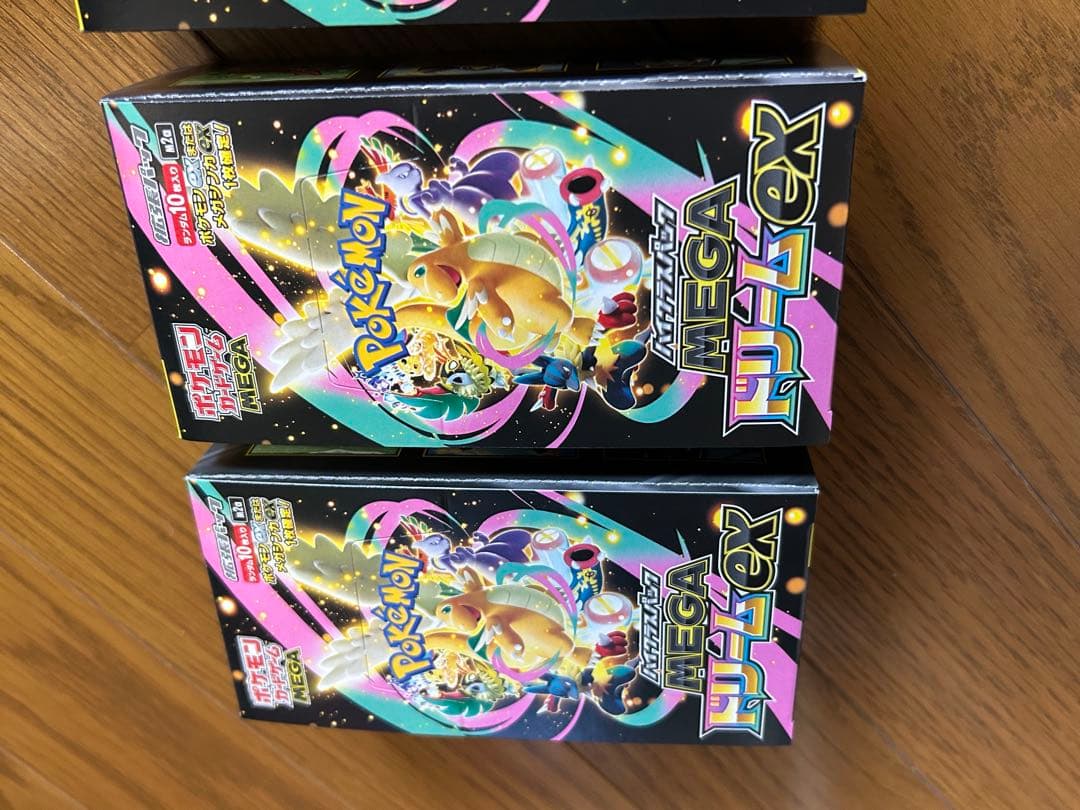 ポケモンカード　MEGA　ハイクラスパック ドリーム ex 4ボックス