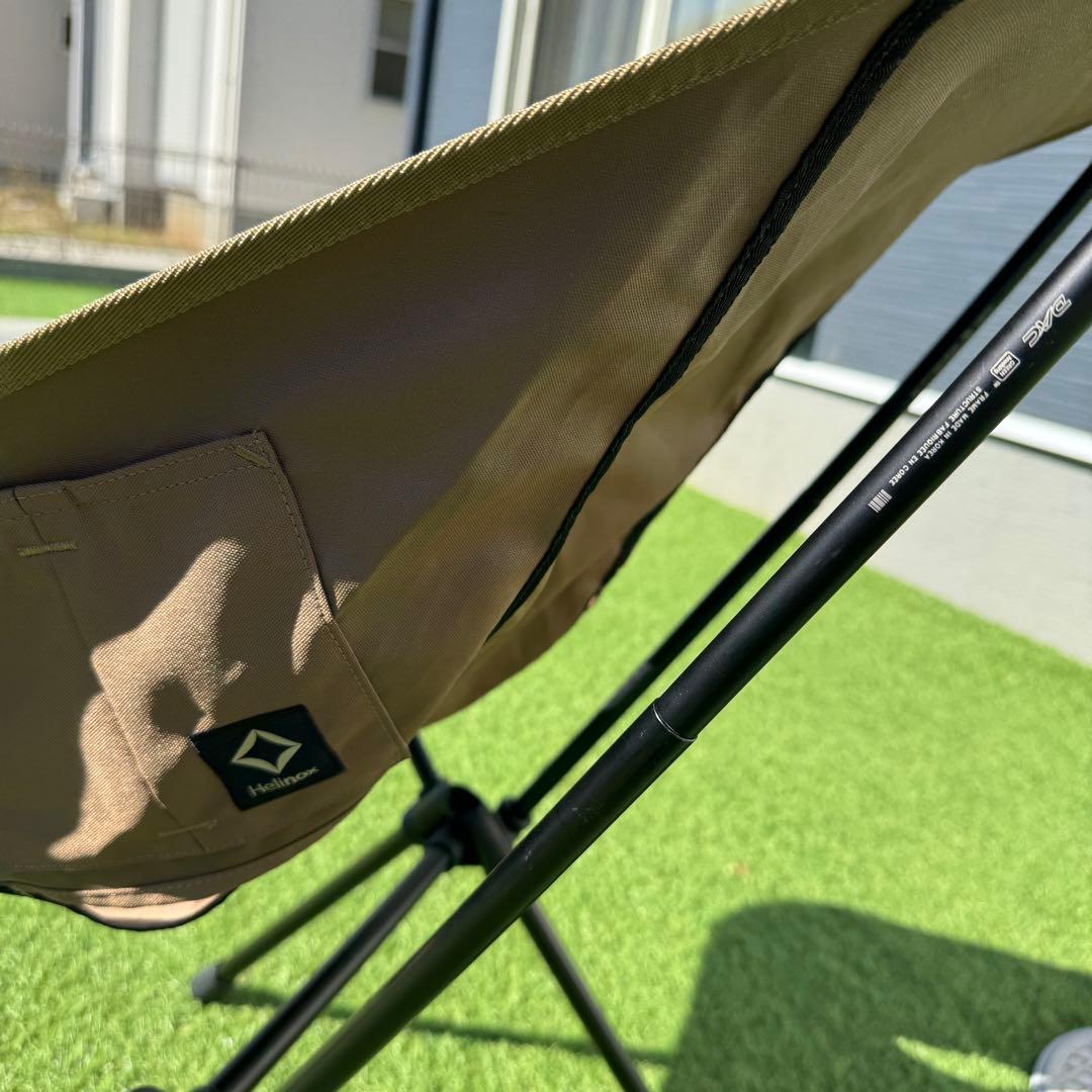 ヘリノックス タクティカルサンセットチェア コヨーテタン