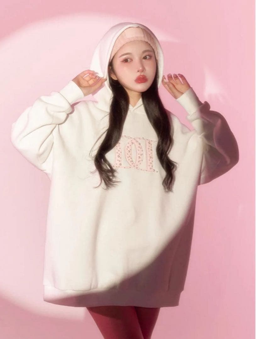 Darich パールスプリングフーディー ホワイト