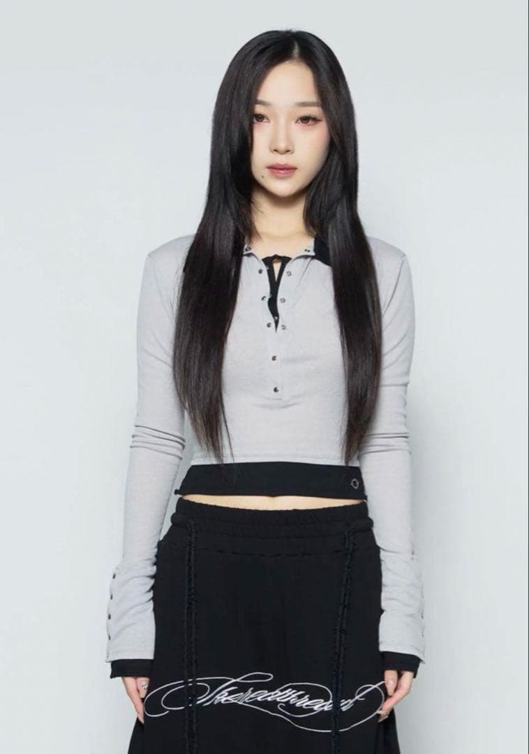 トップス theredthread S bicolor layered tops