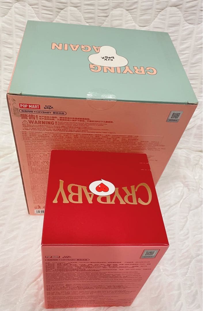 [正規品] PopMart CRYBABYストローカップ キャンドル 2点セット