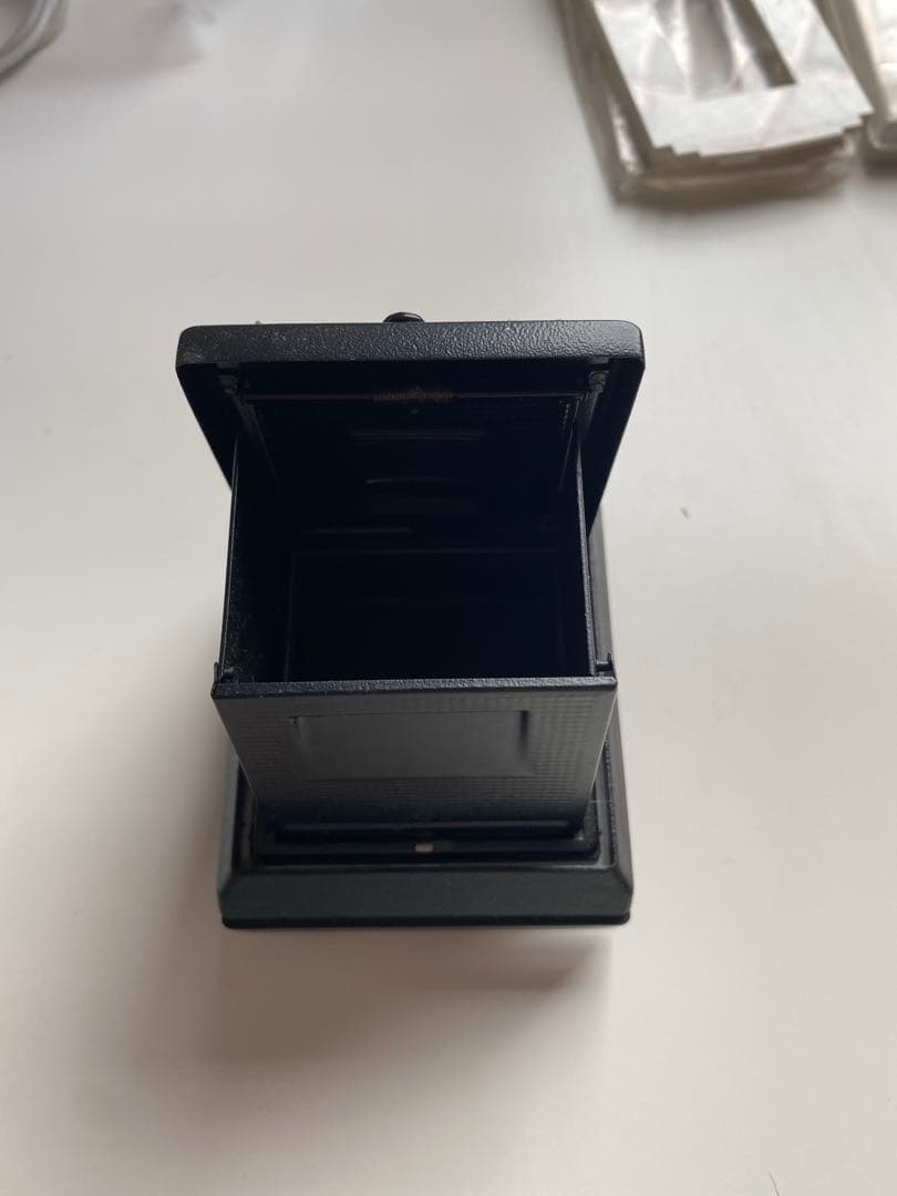 ロシア制中判カメラウェストレベルファインダー プラスベースカバー