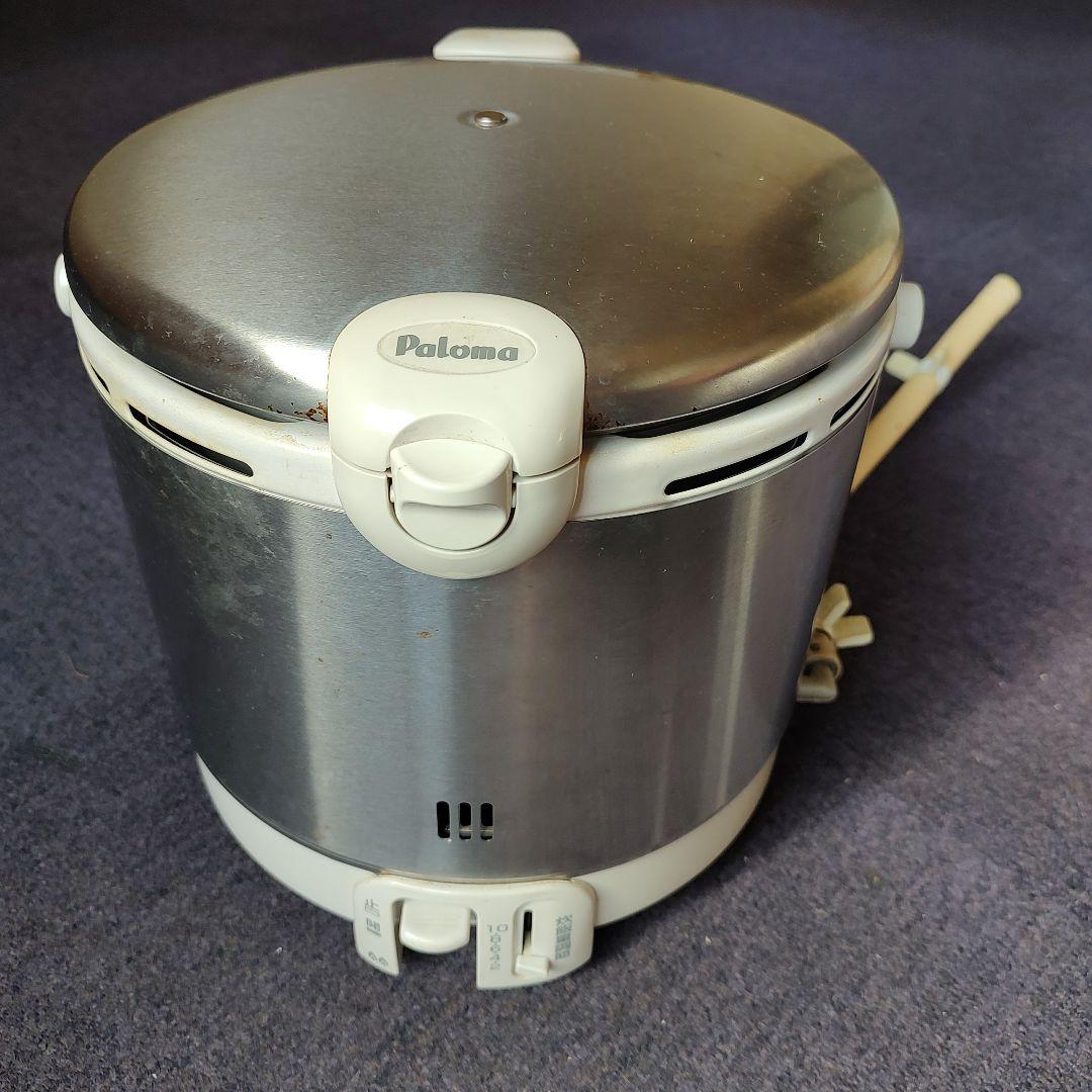 Paloma ガス炊飯器 最大10合（１升） シルバー/ホワイト
