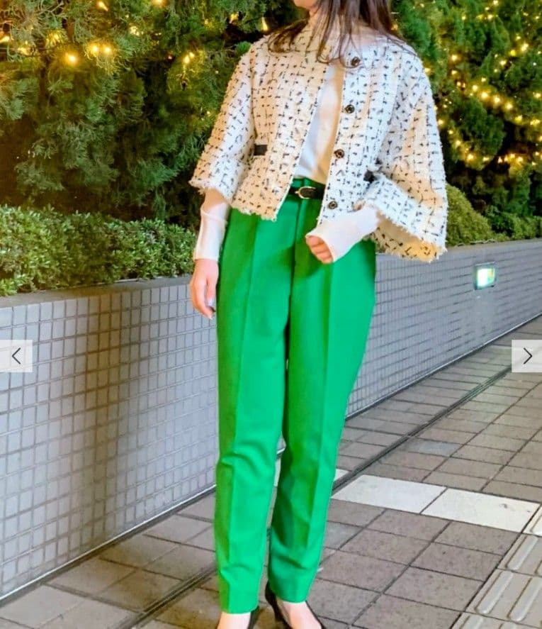 nolley's ツイードショートジャケット