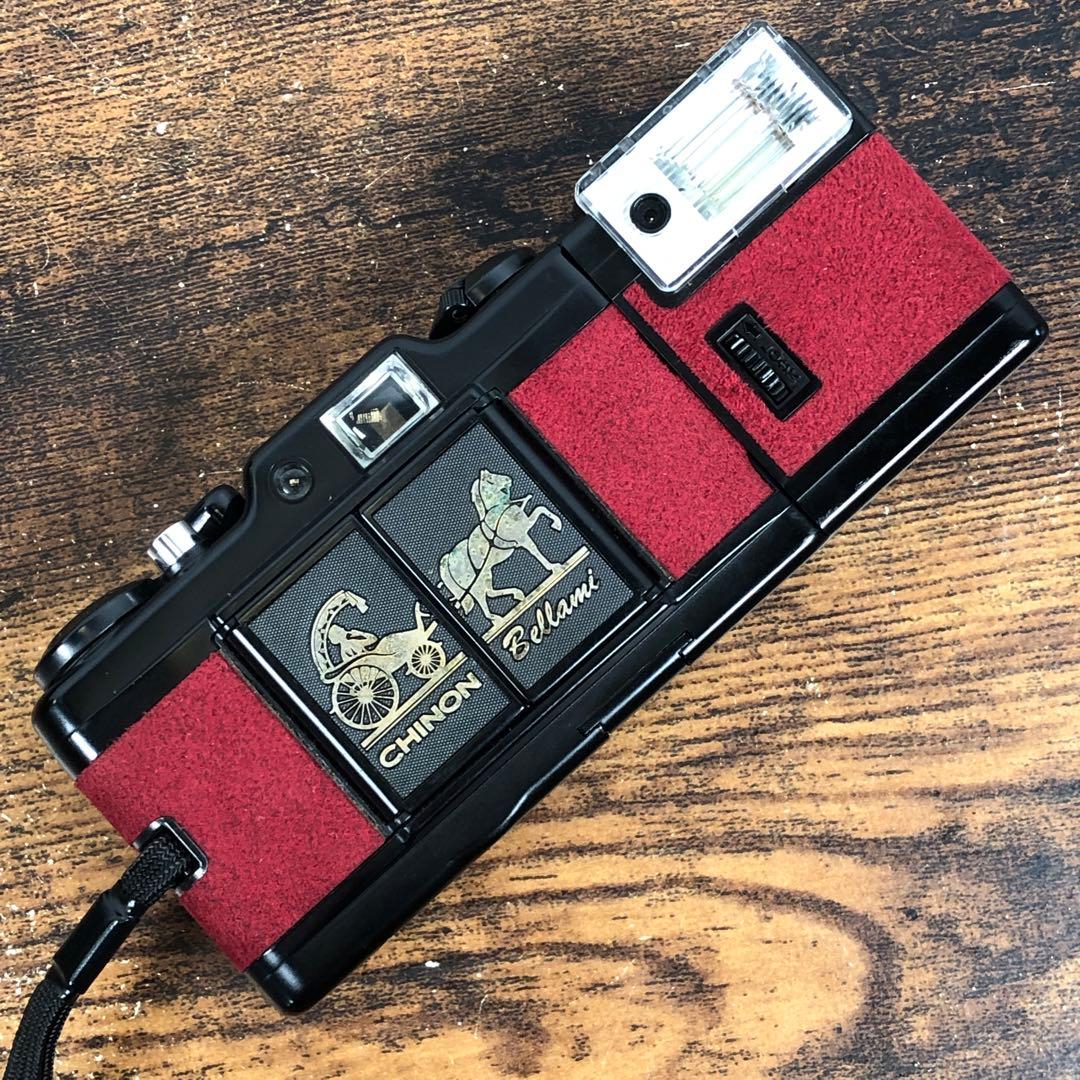 ジャンク CHINON bellami 蛇腹式 S-120 35mm F2.8