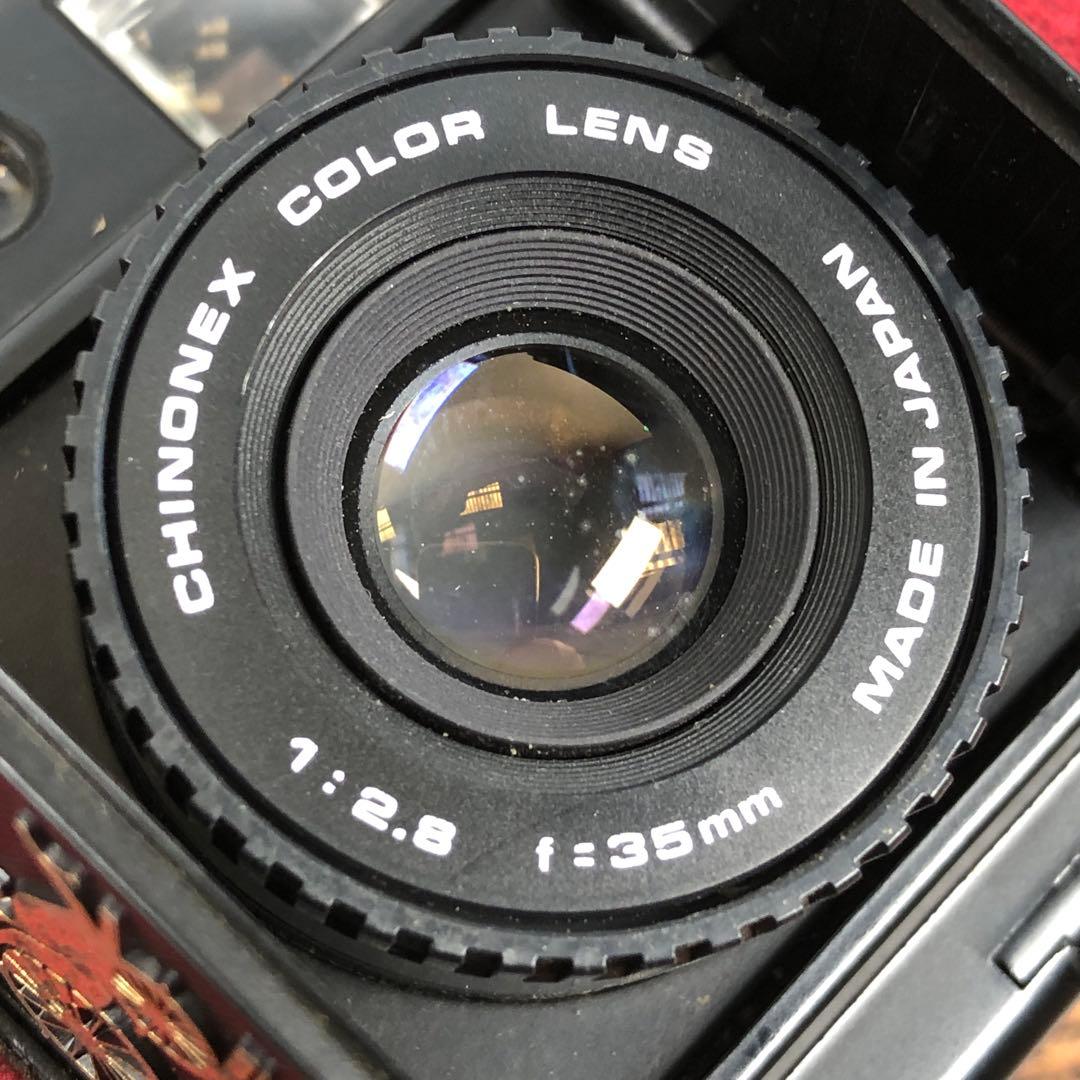 ジャンク CHINON bellami 蛇腹式 S-120 35mm F2.8