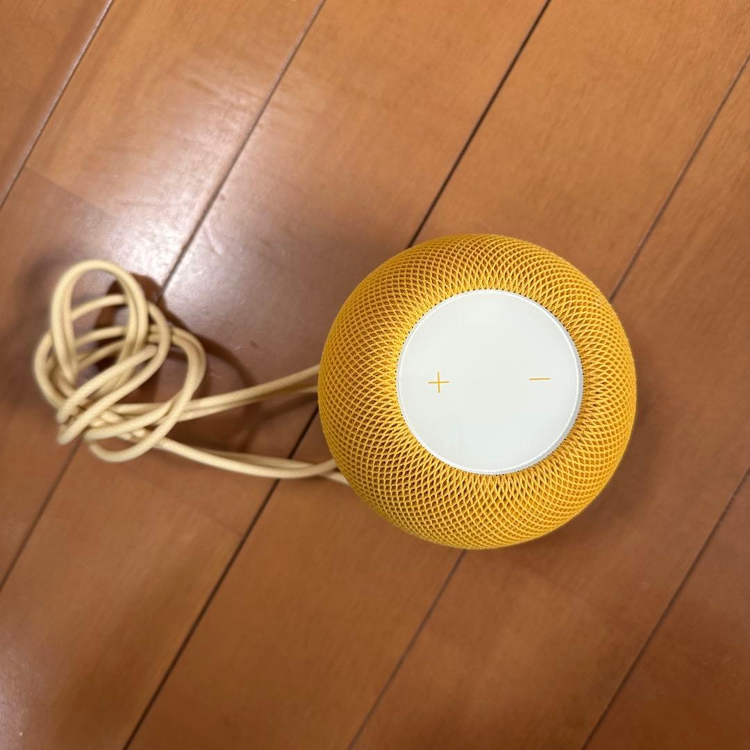 Apple pod mini スピーカー　イエロー