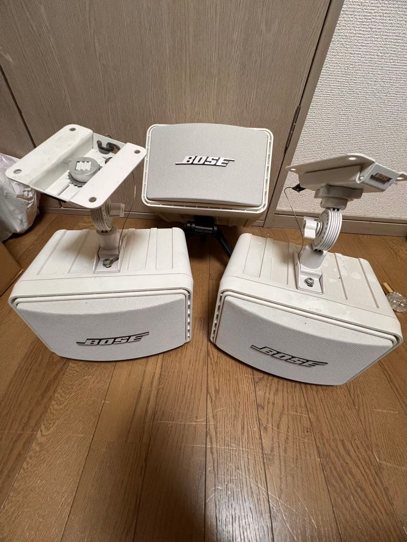 BOSE ホワイト スピーカー 3個セット