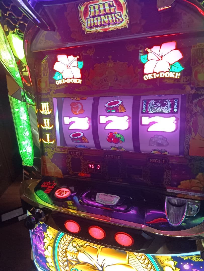 送料無料　沖ドキゴールド実機不要機　おまけ簡易カウンター付き