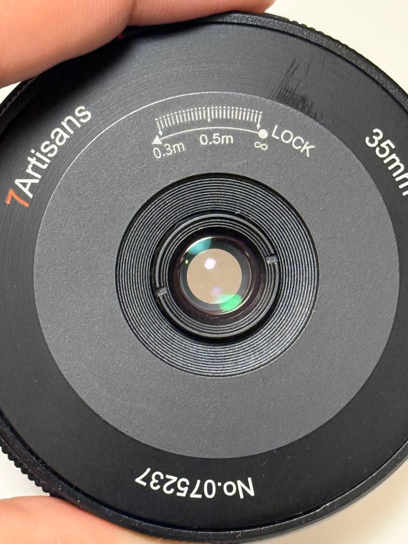 7Artisans 七工匠 35mm f/5.6 パンケーキレンズ　Lマウント