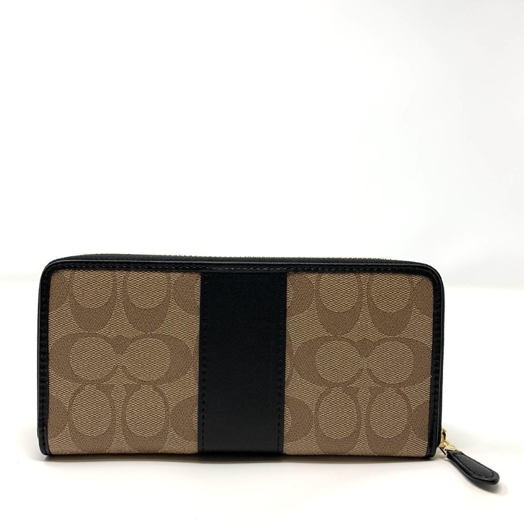 【新品未使用】　COACH　コーチ　F54630　ラウンドファスナー　長財布