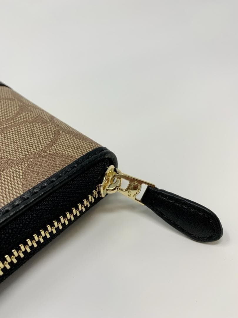 【新品未使用】　COACH　コーチ　F54630　ラウンドファスナー　長財布