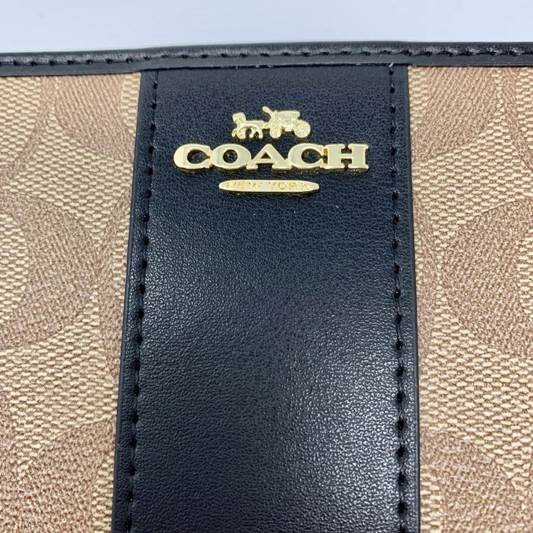 【新品未使用】　COACH　コーチ　F54630　ラウンドファスナー　長財布
