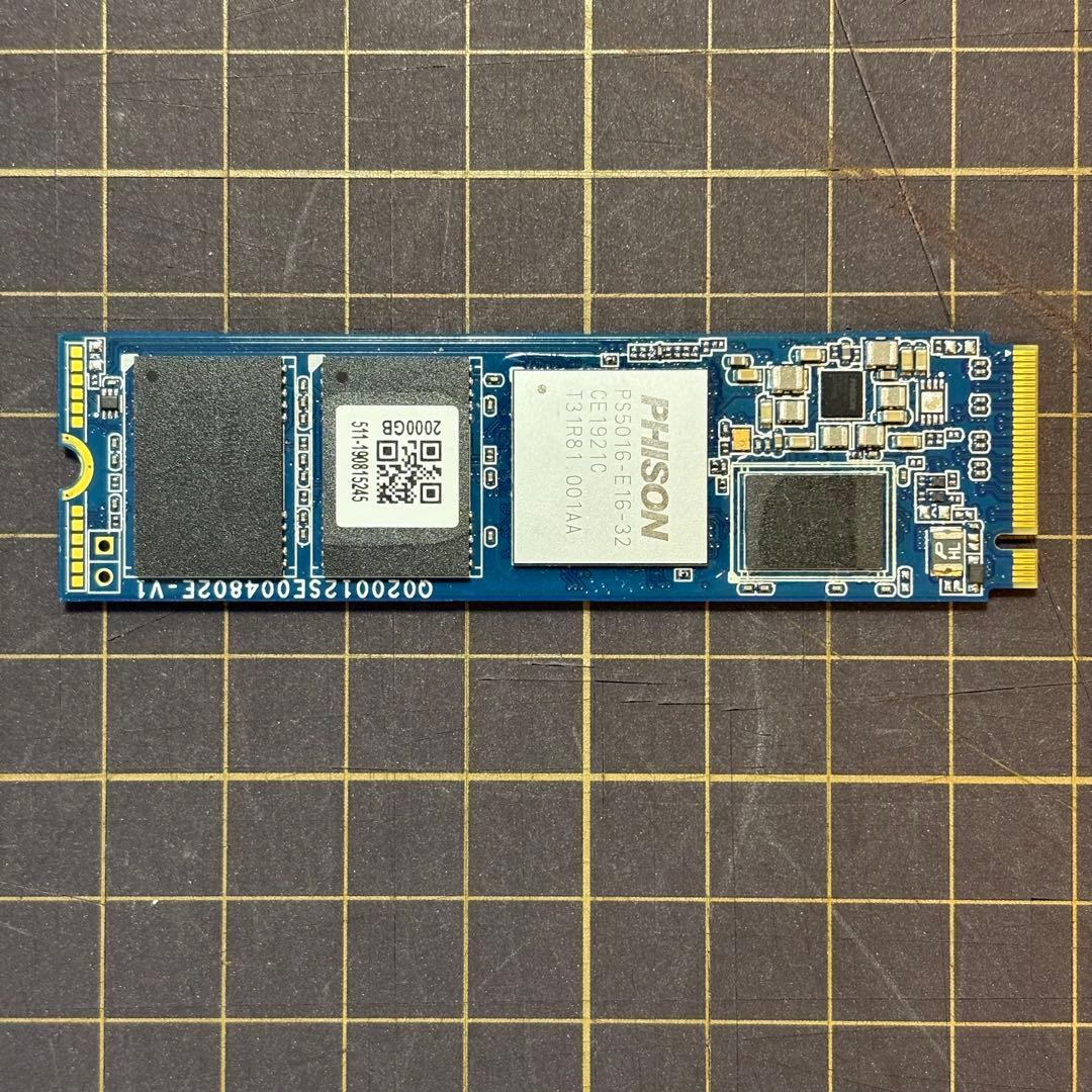 中古 CSSD-M2B2TPG3VNF 容量：2T