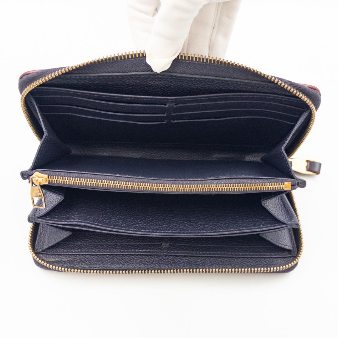 【美品】ルイヴィトン モノグラム アンプラント 新型 ジッピーウォレット 長財布