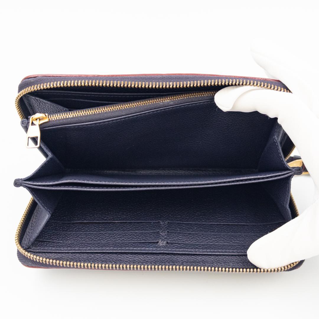 【美品】ルイヴィトン モノグラム アンプラント 新型 ジッピーウォレット 長財布